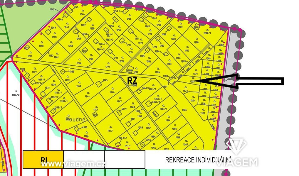 Prodej zahrady 184 m², Struhařov – náhled fotky 3