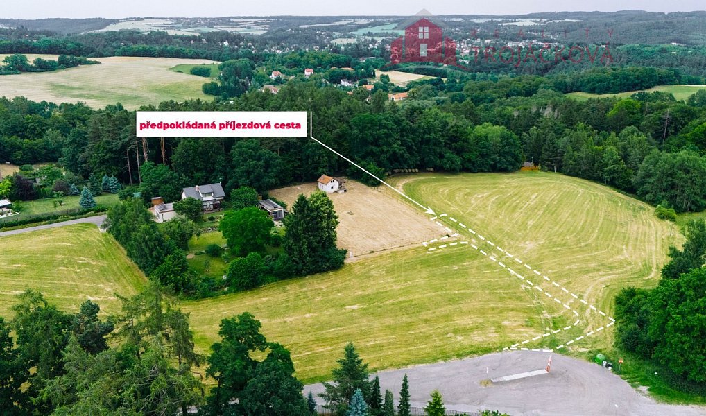Prodej stavebního pozemku 2 203 m², Kunice – náhled fotky 6