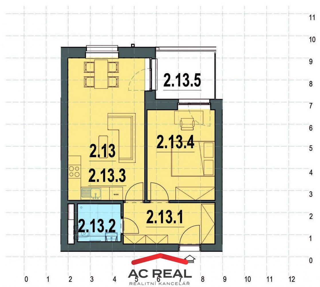 Prodej bytu 2+kk 49 m² – fotografie 4
