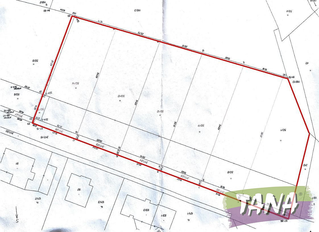 Prodej stavebního pozemku 984 m² – fotografie 3