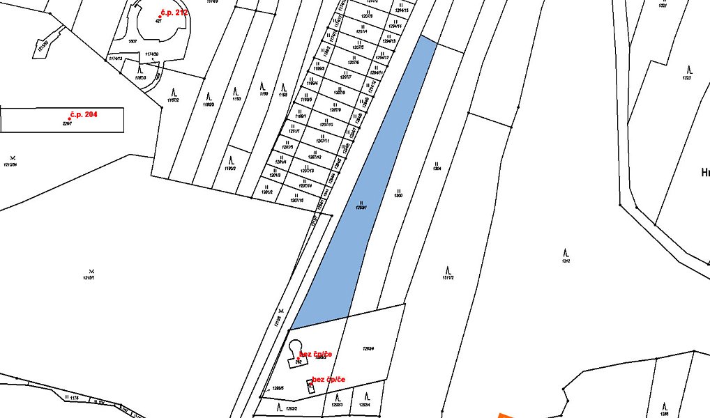 Prodej zahrady 58 m², Hrabyně – náhled fotky 2