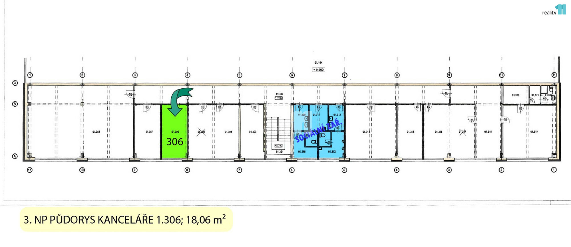 Pronájem kanceláře 18 m² — photo 3