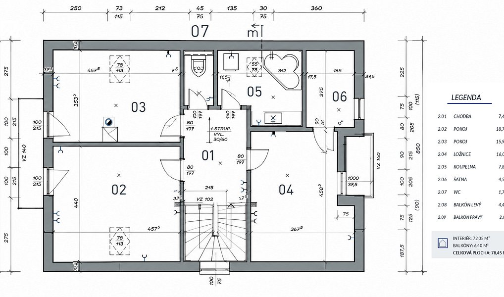 Prodej domu 162 m² s pozemkem 377 m², Kolín – náhled fotky 25