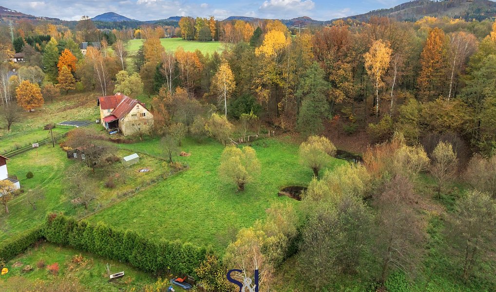 Prodej stavebního pozemku 3 549 m², Chřibská – náhled fotky 12