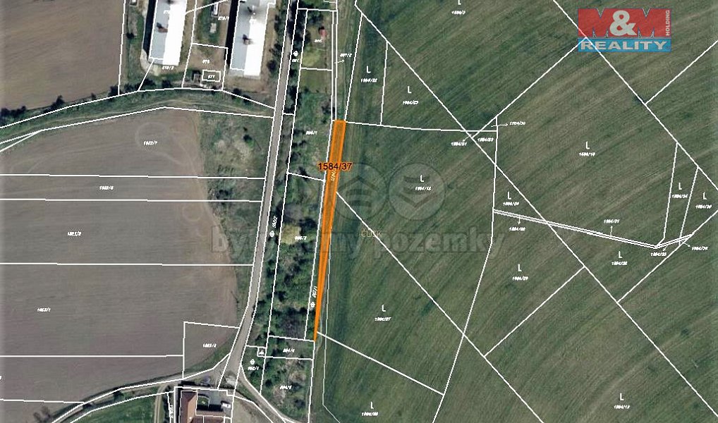 Prodej pole 363 m², Postoloprty – náhled fotky 4