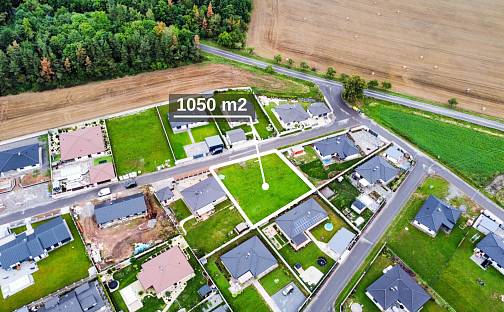 Prodej stavebního pozemku 1 050 m², Háje, okres Příbram