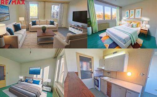 Prodej bytu 3+1 66 m², Větrná, České Budějovice - České Budějovice 2