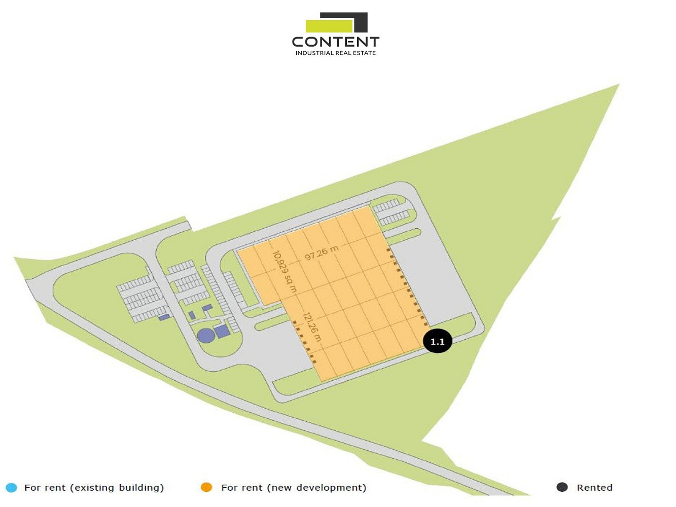 Pronájem výrobních prostor 11 000 m² – fotografie 3