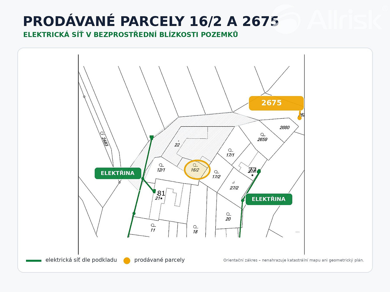 Prodej stavebního pozemku 675 m² – fotografie 5