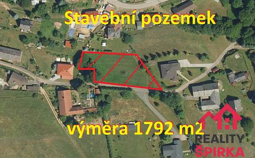 Prodej stavebního pozemku 1 792 m², Ústí nad Orlicí