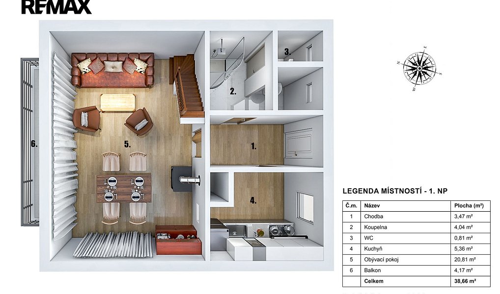 Prodej chaty/chalupy 71 m² s pozemkem 308 m², Černá v Pošumaví – náhled fotky 43