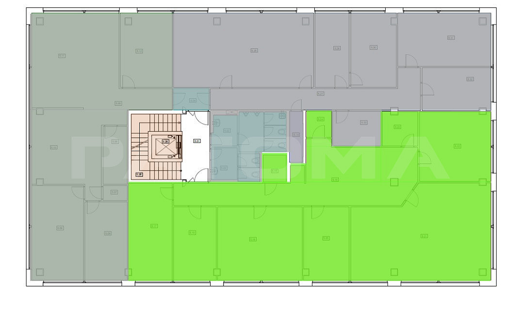 Pronájem kanceláře 238 m² – fotografie 3