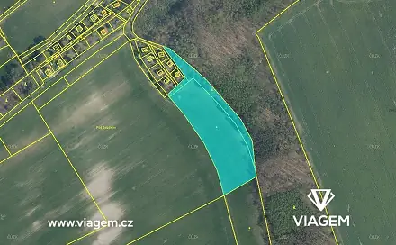 Prodej pole 2 919 m², Liběchov, okres Mělník