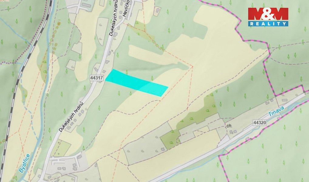Prodej lesa 5 070 m², Hlubočky – náhled fotky 3