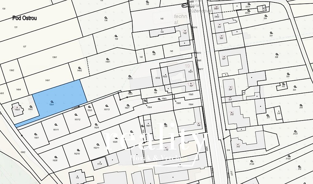 Prodej stavebního pozemku 1 171 m², Česká – náhled fotky 5