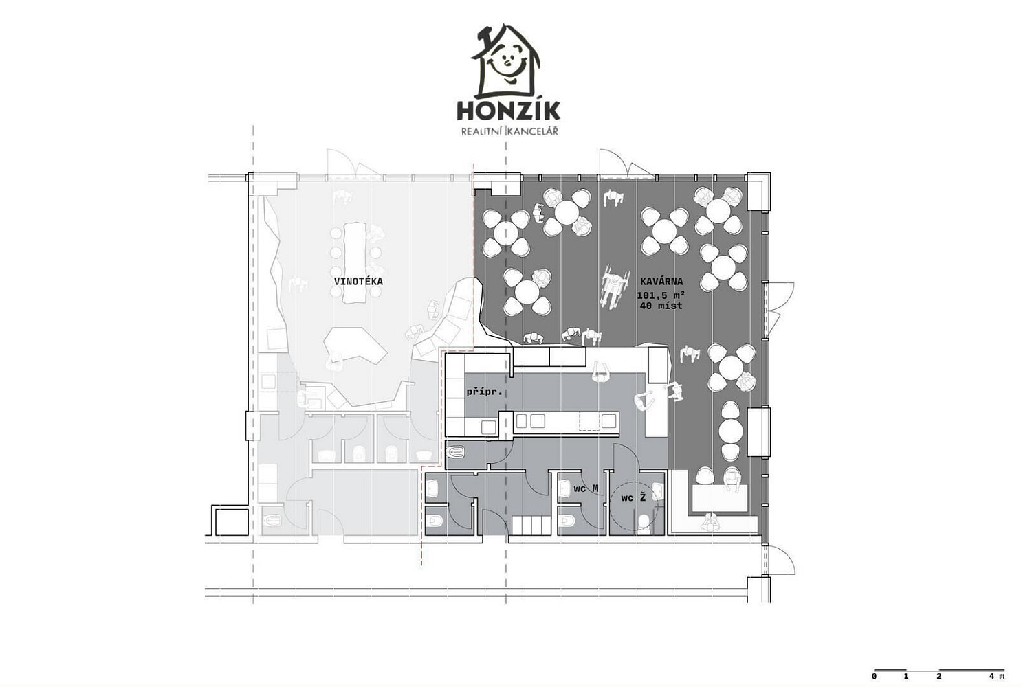 Pronájem restaurace 101 m² – fotografie 5