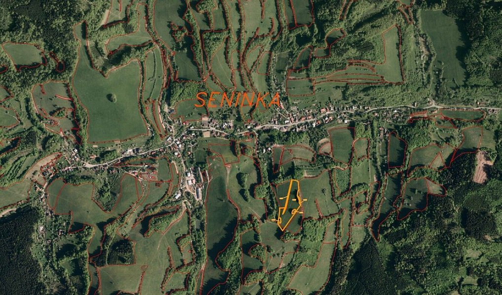 Prodej pole 13 881 m², Seninka – náhled fotky 8
