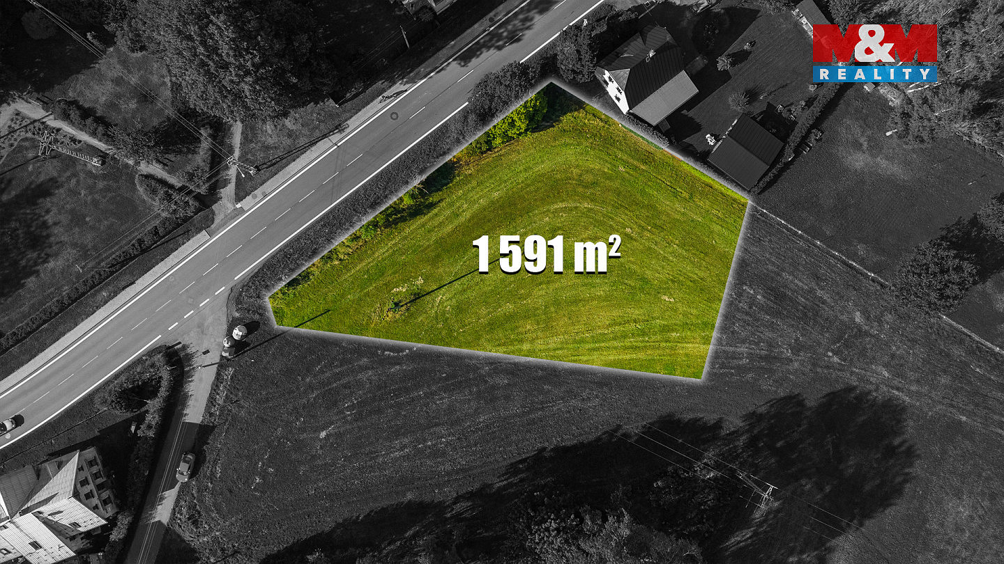 Prodej stavebního pozemku 1 591 m² – fotografie 4