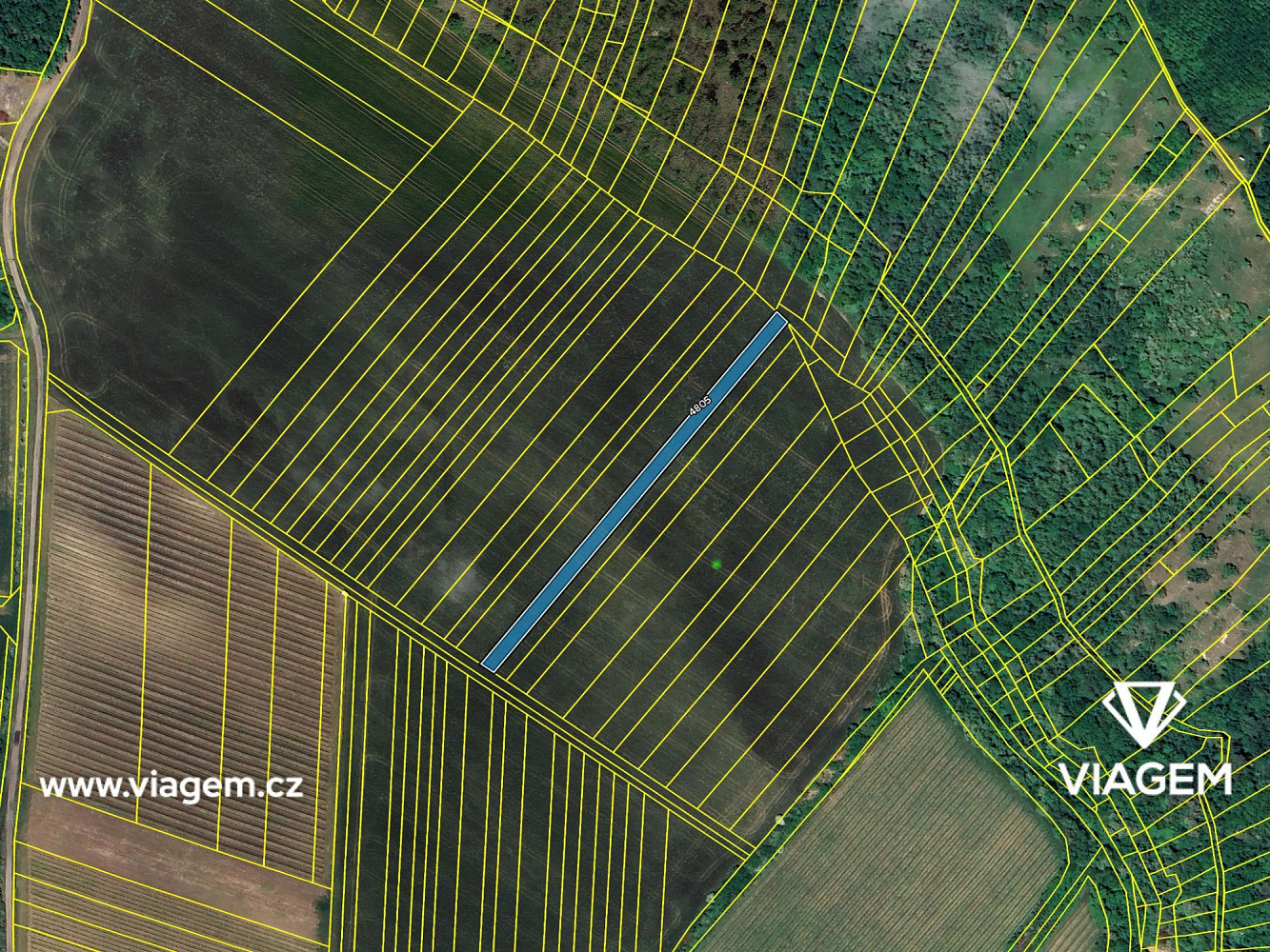 Prodej pole 1 862 m² – fotografie 4