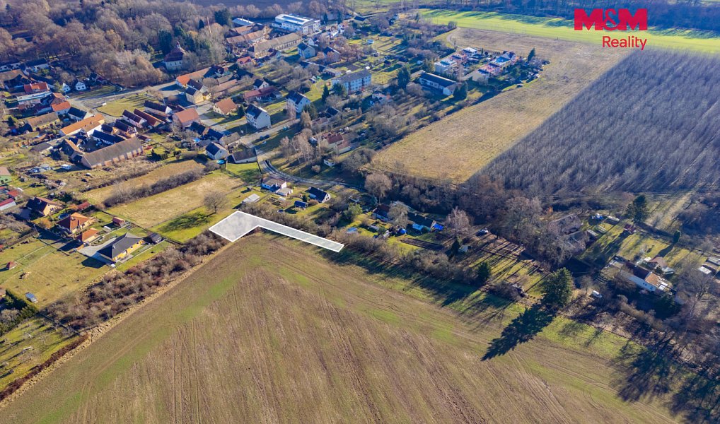 Prodej stavebního pozemku 983 m², Úlice – náhled fotky 2