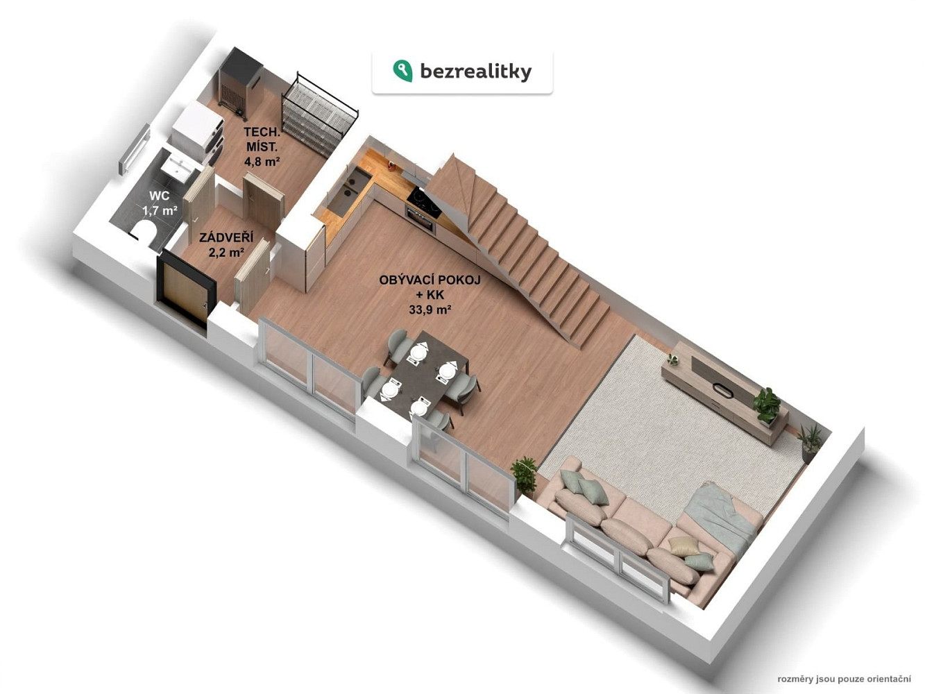 Prodej domu 78 m² s pozemkem 300 m² – fotografie 4