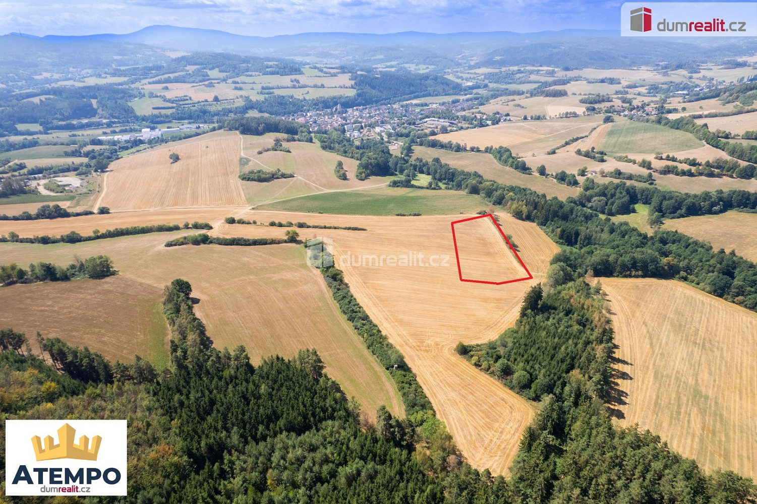 Prodej pole 11 542 m²