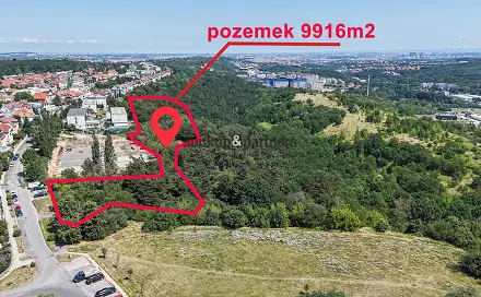 Prodej komerčního pozemku 9 916 m², U boroviček, Praha 6 - Řepy