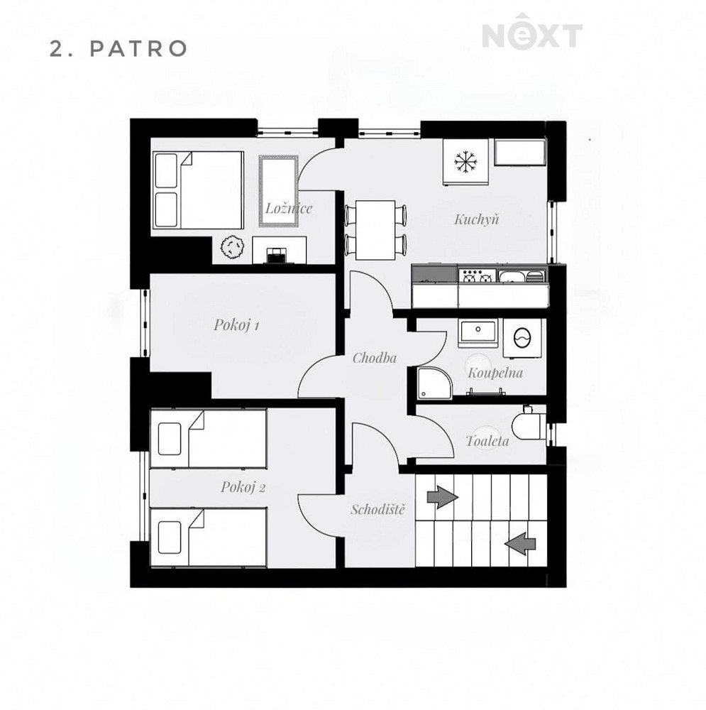 Prodej bytu 3+1 64 m² — photo 3