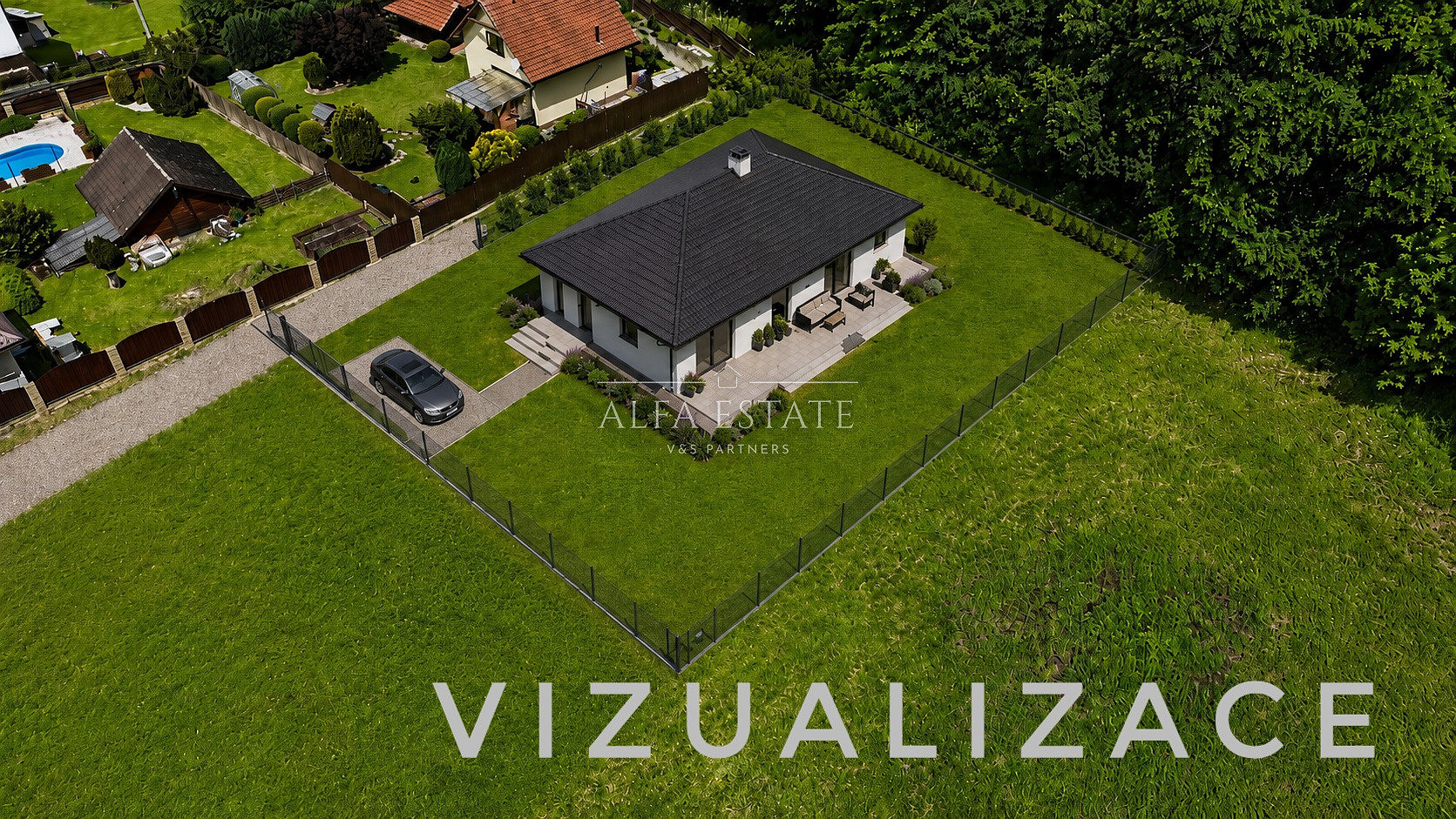 Prodej stavebního pozemku 931 m² - Widok 4