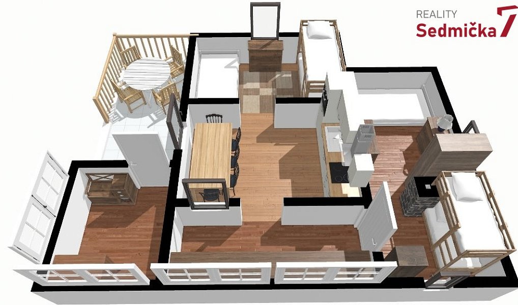 Prodej chaty/chalupy 48 m² s pozemkem 704 m², Račín – náhled fotky 28