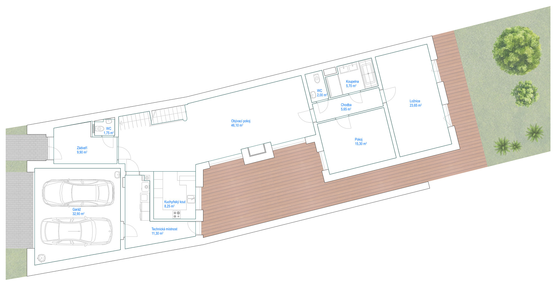 Prodej domu 214 m² s pozemkem 485 m² — photo 3