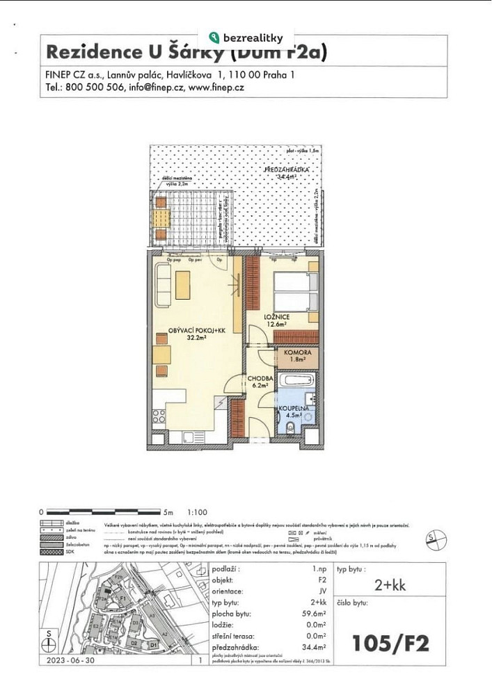 Prodej bytu 2+kk 60 m² – fotografie 2