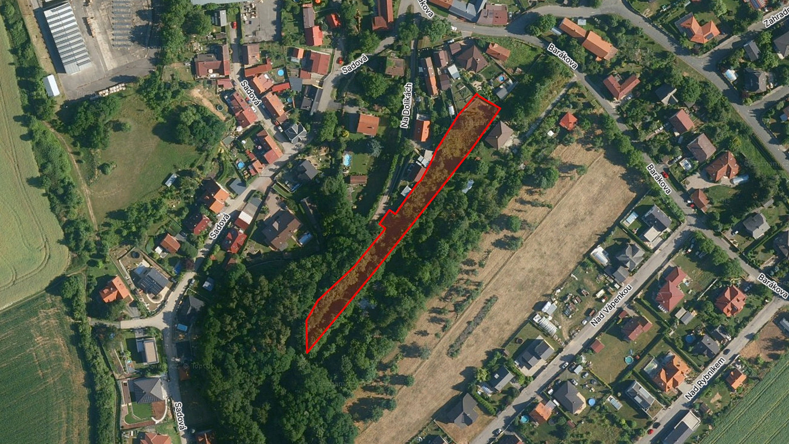Prodej stavebního pozemku 2 723 m² — photo 3