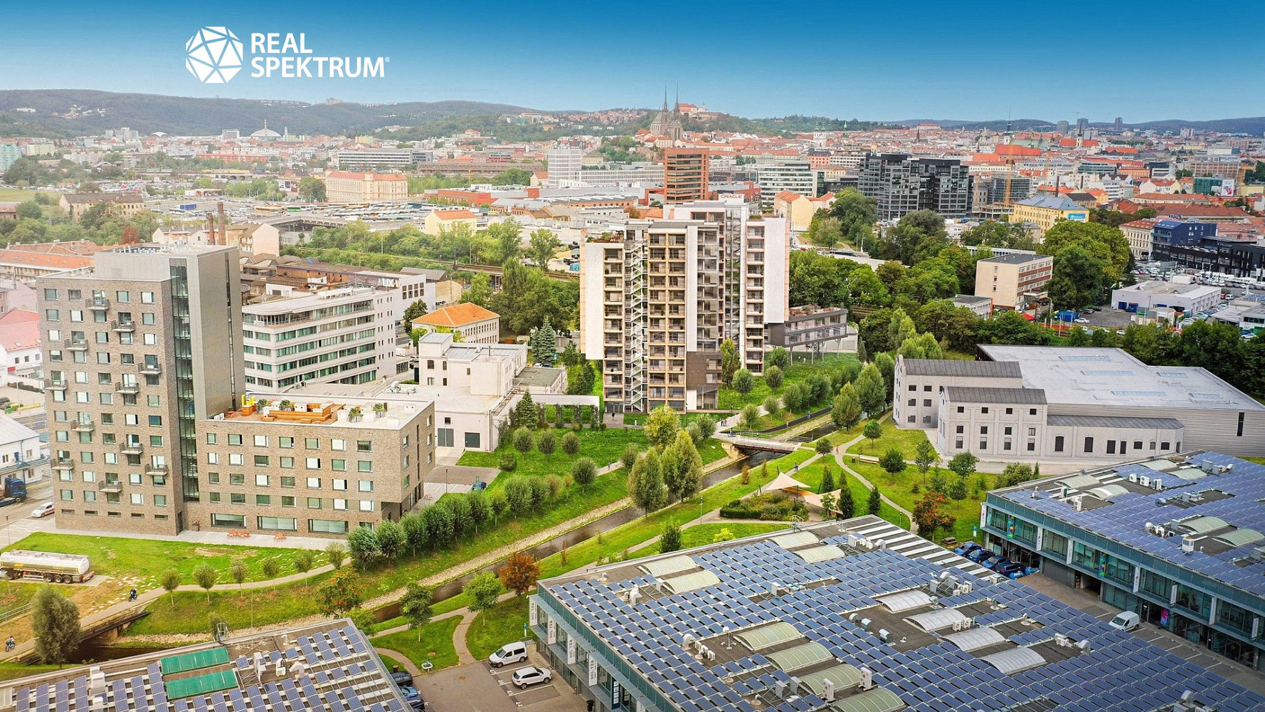 Pronájem kanceláří 893 m² - 4. NP, CT Park Ponávka, Brno - střed, ulice Masná, Škrobárenská – pohled 5