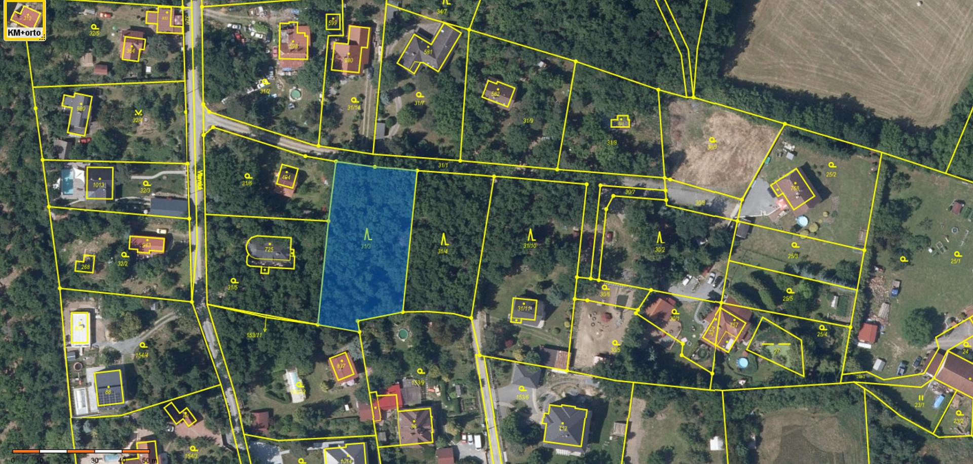 Prodej stavebního pozemku 1 702 m²
