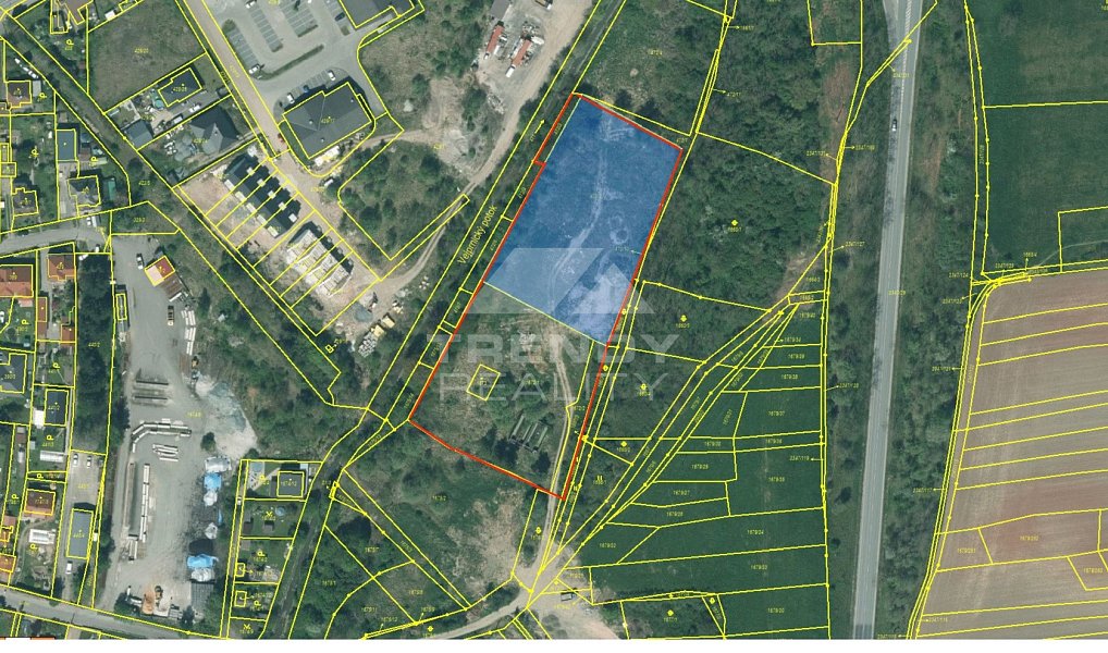 Prodej stavebního pozemku 9 473 m², Nýřany – fotka 1 z 6