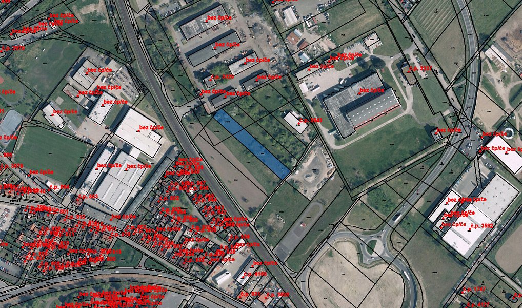 Prodej komerčního pozemku 2 978 m², Mělník – náhled fotky 3