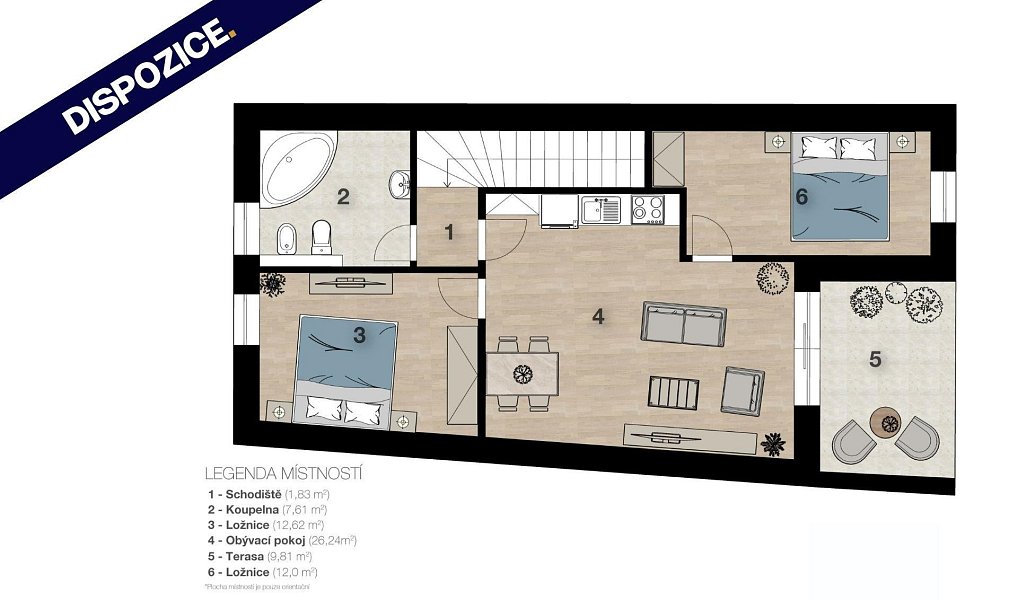 Prodej bytu 3+kk 79 m², Valtice – náhled fotky 23