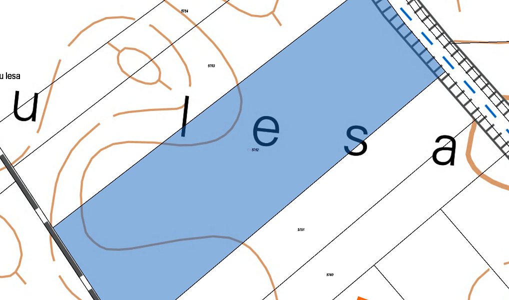 Prodej pole 1 660 m², Kostice – náhled fotky 3