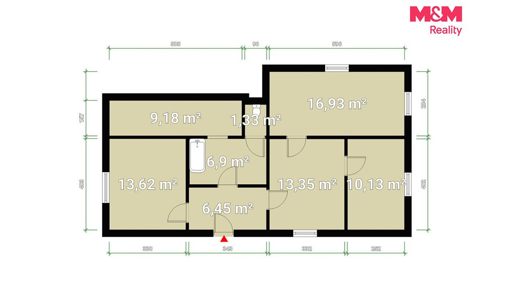 Prodej domu 78 m² s pozemkem 812 m², Kozolupy – náhled fotky 3