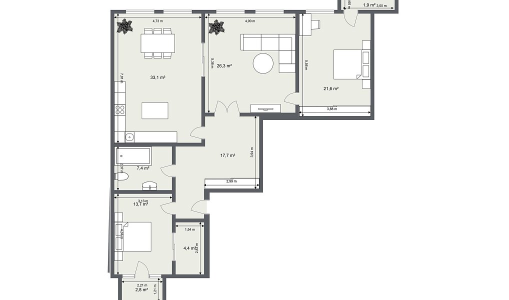 Prodej bytu 4+kk 125 m², Praha – náhled fotky 18