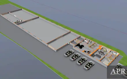 Pronájem komerčního objektu (jiného typu) 1 059 m², Nedakonice, okres Uherské Hradiště