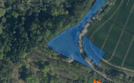 Prodej pole 907 m², Kokořín, okres Mělník