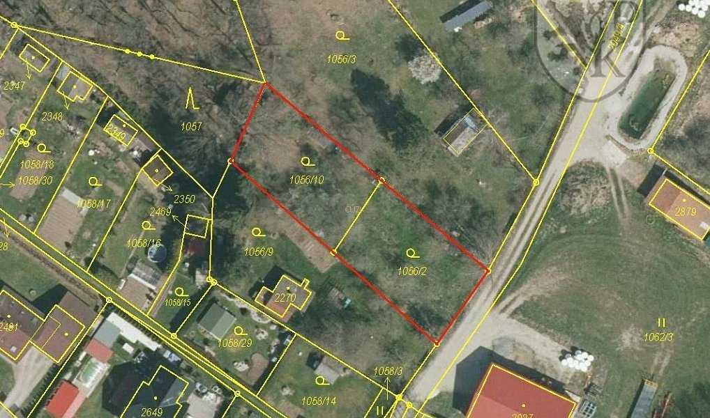 Prodej stavebního pozemku 954 m², Blatná – náhled fotky 3