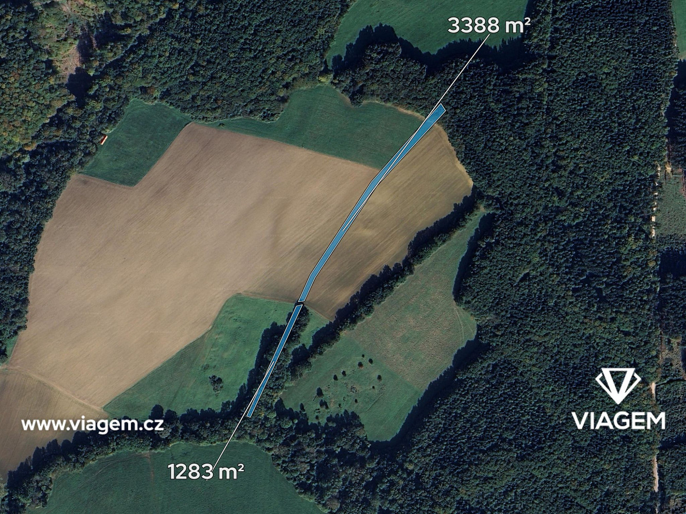 Prodej pole 4 671 m² – fotografie 2