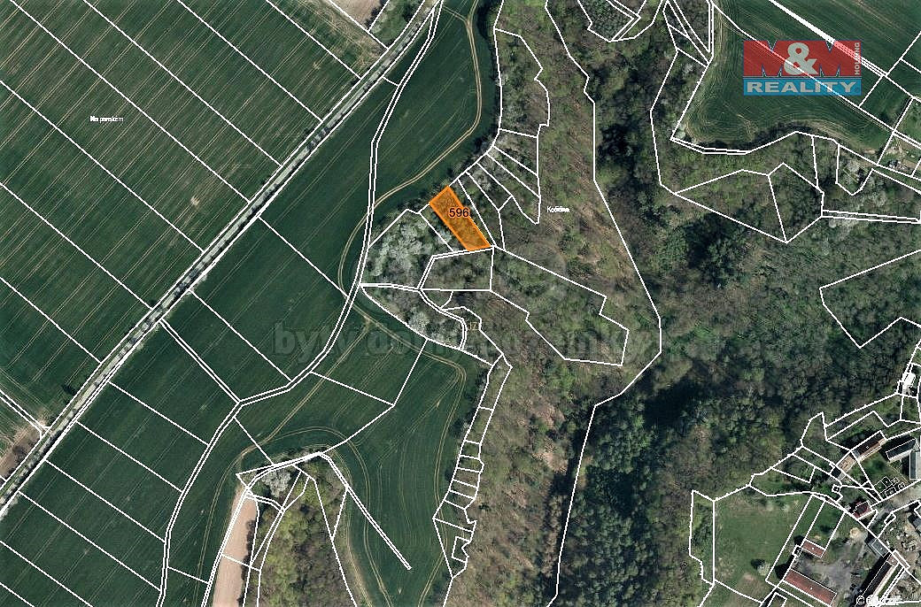 Prodej lesa 1 050 m²