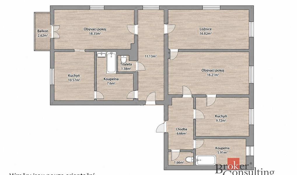 Prodej bytu atypického 102 m², Mariánské Lázně – náhled fotky 24