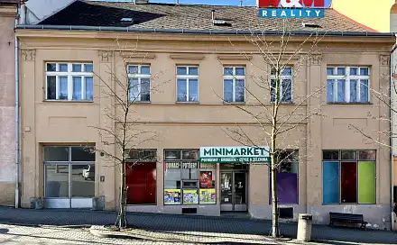 Prodej nájemního domu, činžáku 597 m², Žižkovo náměstí, Mladá Vožice, okres Tábor