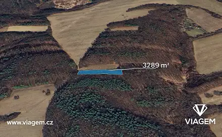 Prodej pole 1 096 m², Březůvky, okres Zlín