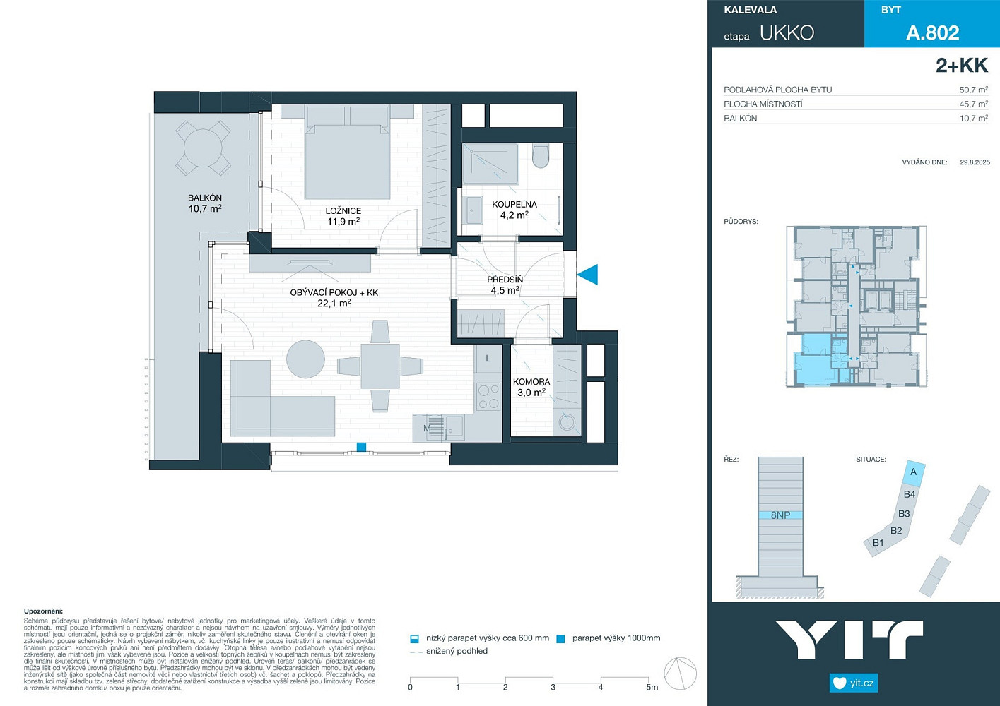 Prodej bytu 2+kk 46 m² – fotografie 2